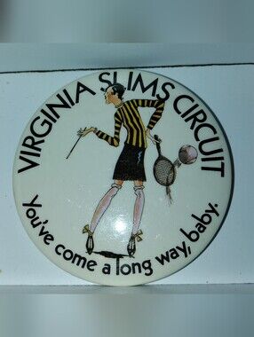 Virginia Slims Circuit Vintage Tennis pin